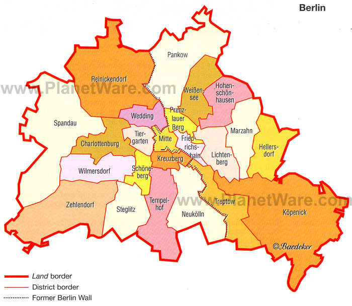 BERLIN MAP | Map of World